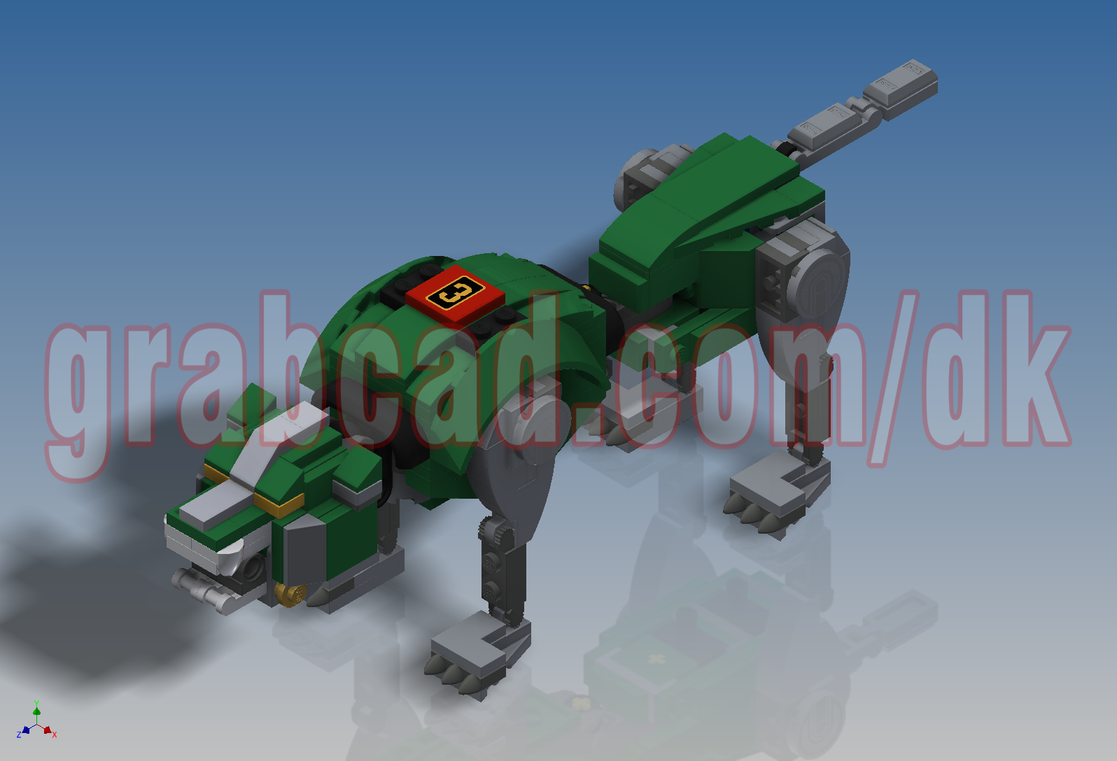 战神金刚拼装玩具 LEGO Ideas Voltron (21311)