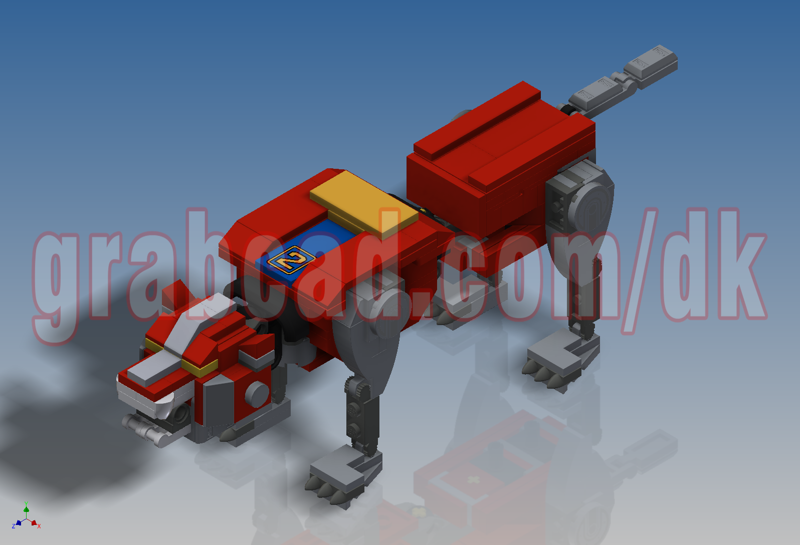 战神金刚拼装玩具 LEGO Ideas Voltron (21311)