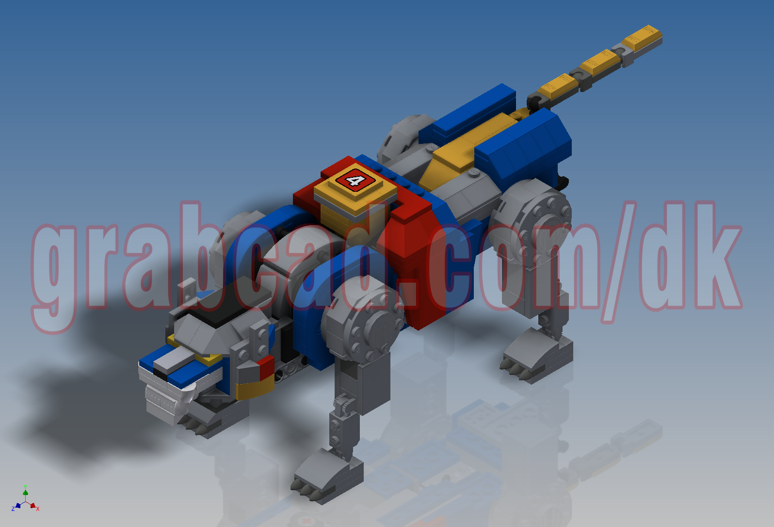 战神金刚拼装玩具 LEGO Ideas Voltron (21311)