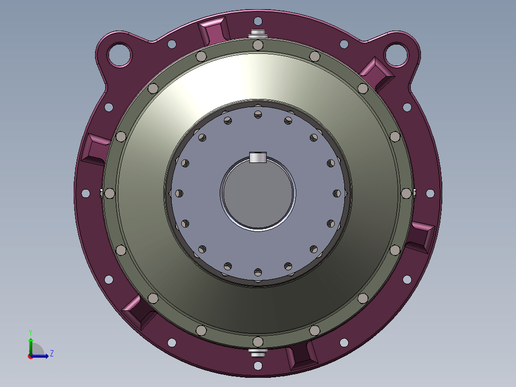 大功率风电齿轮箱设计三维SW2020带参+CAD+说明书