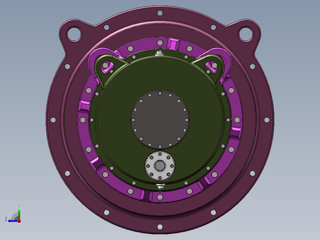 大功率风电齿轮箱设计三维SW2020带参+CAD+说明书