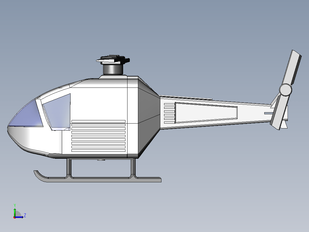 简易玩具直升机Toy Helicopter