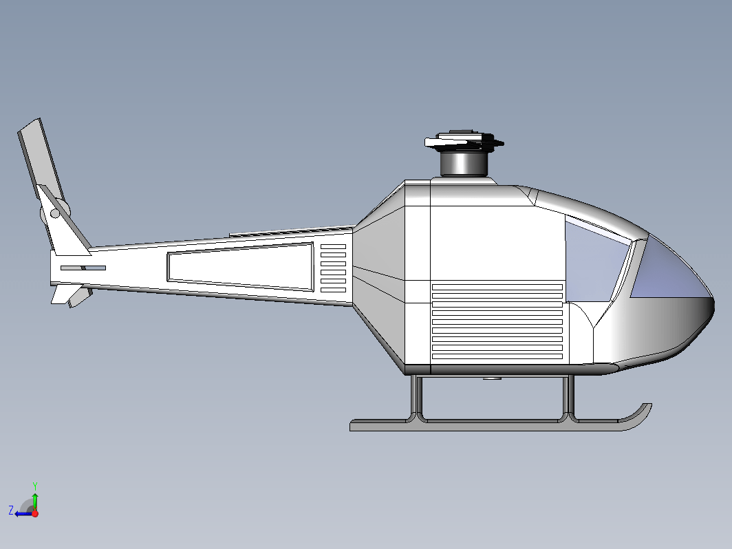 简易玩具直升机Toy Helicopter