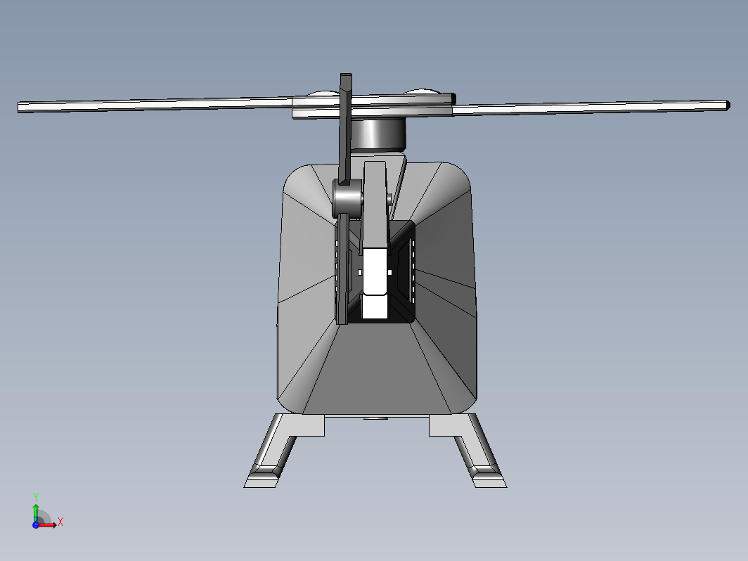 简易玩具直升机Toy Helicopter