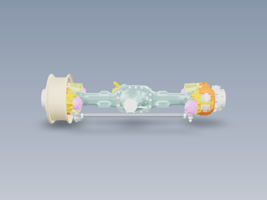 Steering axle with 4 air brakes转向轴缩略图