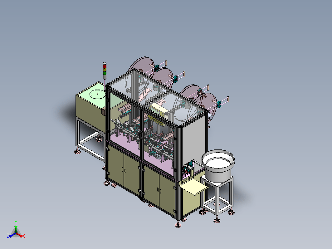 BU连接器插端子机