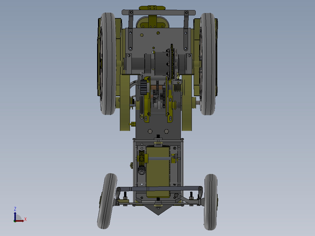 小型拖拉机建模