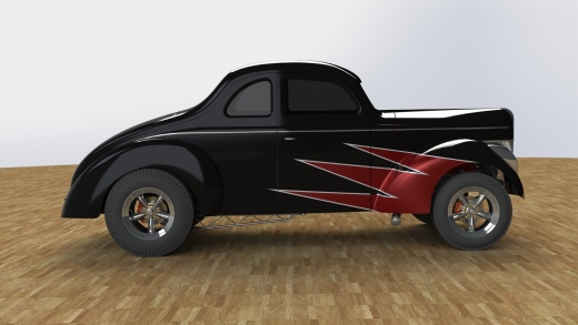 福特1940 Ford Coupe老爷车缩略图