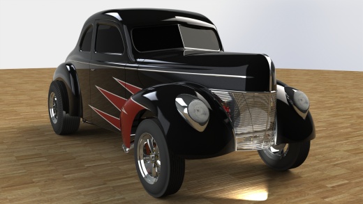 福特1940 Ford Coupe老爷车缩略图