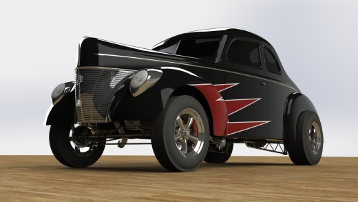 福特1940 Ford Coupe老爷车