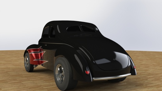 福特1940 Ford Coupe老爷车缩略图
