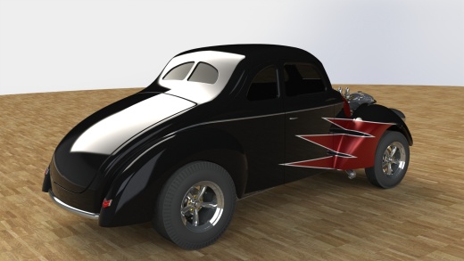 福特1940 Ford Coupe老爷车缩略图