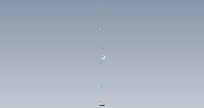 cad浮阀塔装配图