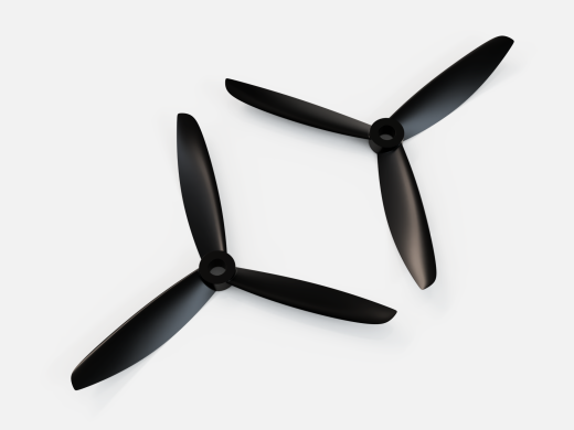 三叶四旋翼机结构 Clover quadcopter缩略图