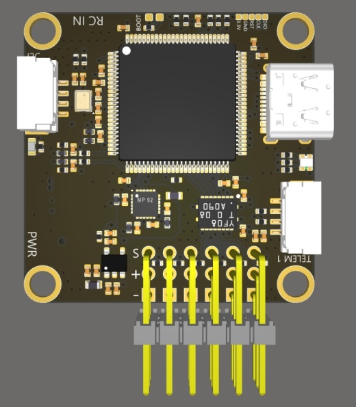 三叶四旋翼机结构 Clover quadcopter缩略图