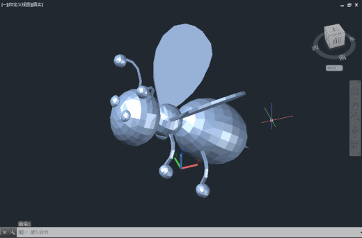 蜜蜂 3d模型缩略图