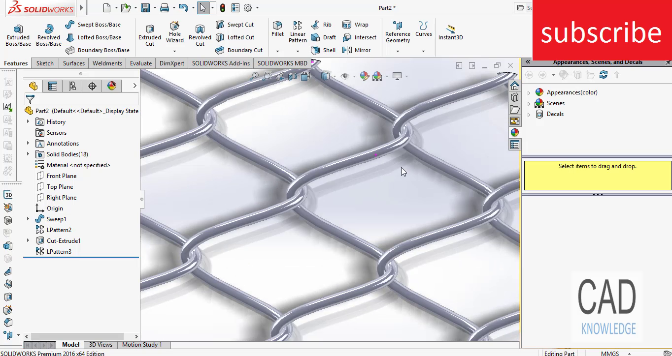 SOLIDWORKS 中的围栏设计