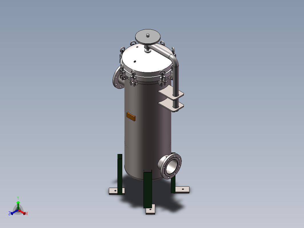 RO清洗过滤器D400X1000（3芯）