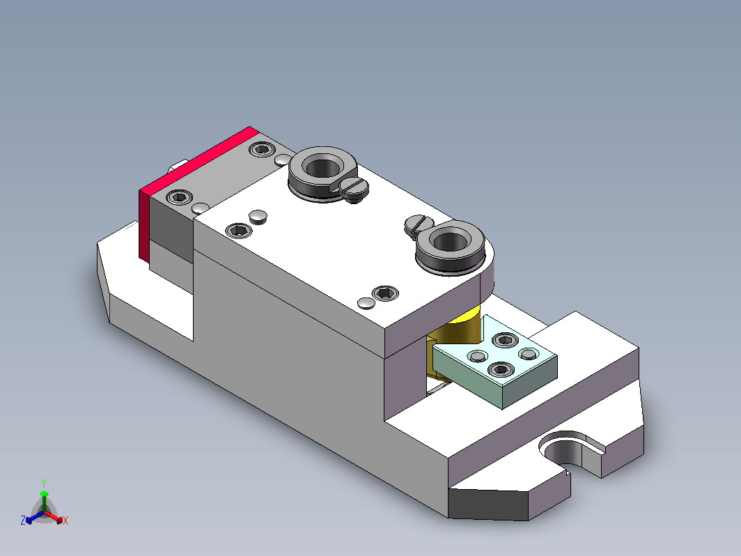 CA6140拨叉三维