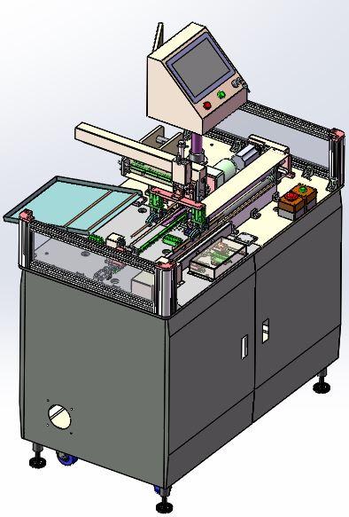 自动下料切管机3d模型+加工零部件BOM表缩略图