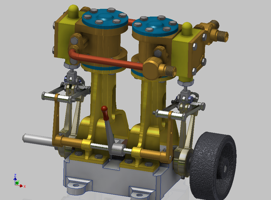 双缸蒸汽机(JLS 13-2)