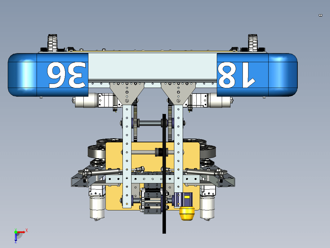 FRC2018 1836号机器人车