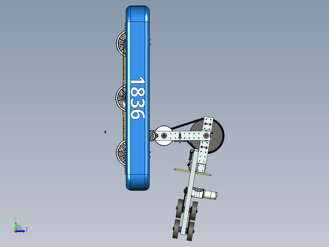 FRC2018 1836号机器人车