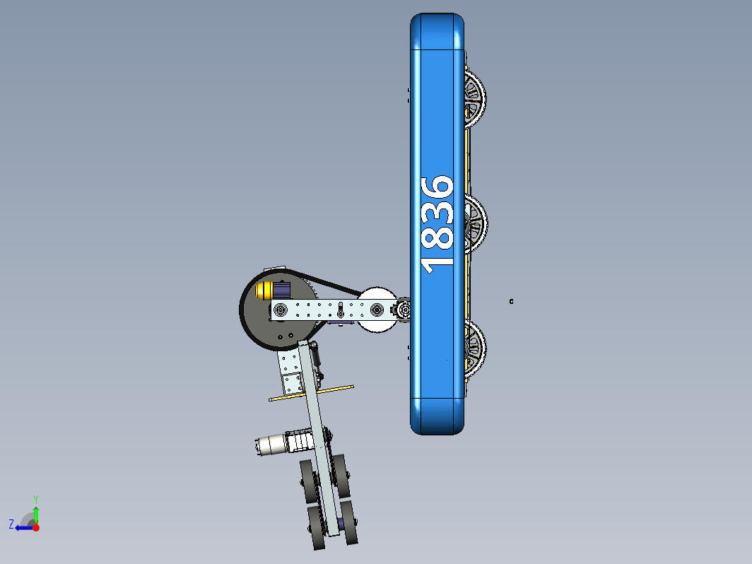 FRC2018 1836号机器人车