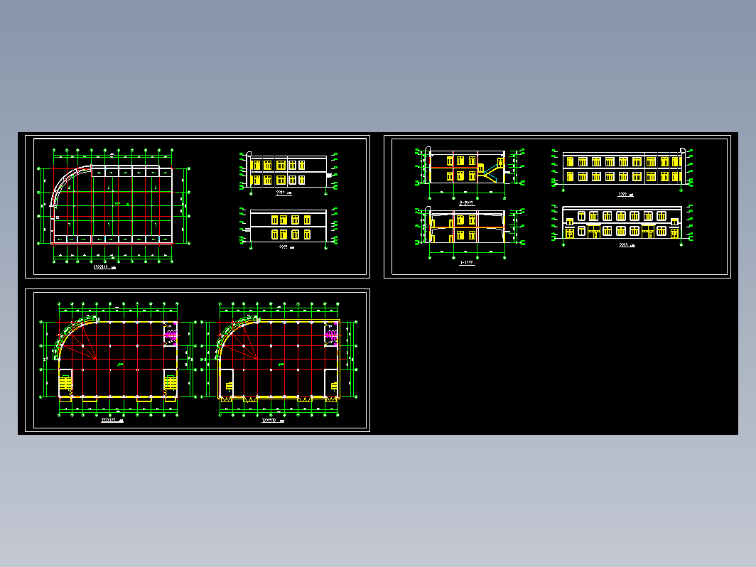 二层厂房建筑图纸