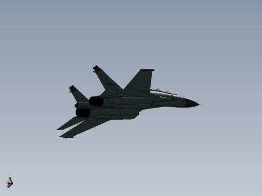 Shrey Yadav设计的苏Sukhoi Su-27战斗机缩略图