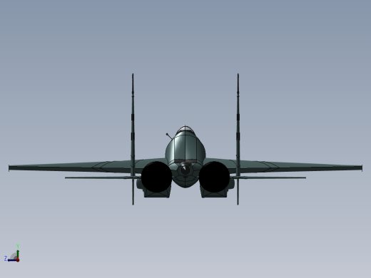 Shrey Yadav设计的苏Sukhoi Su-27战斗机缩略图