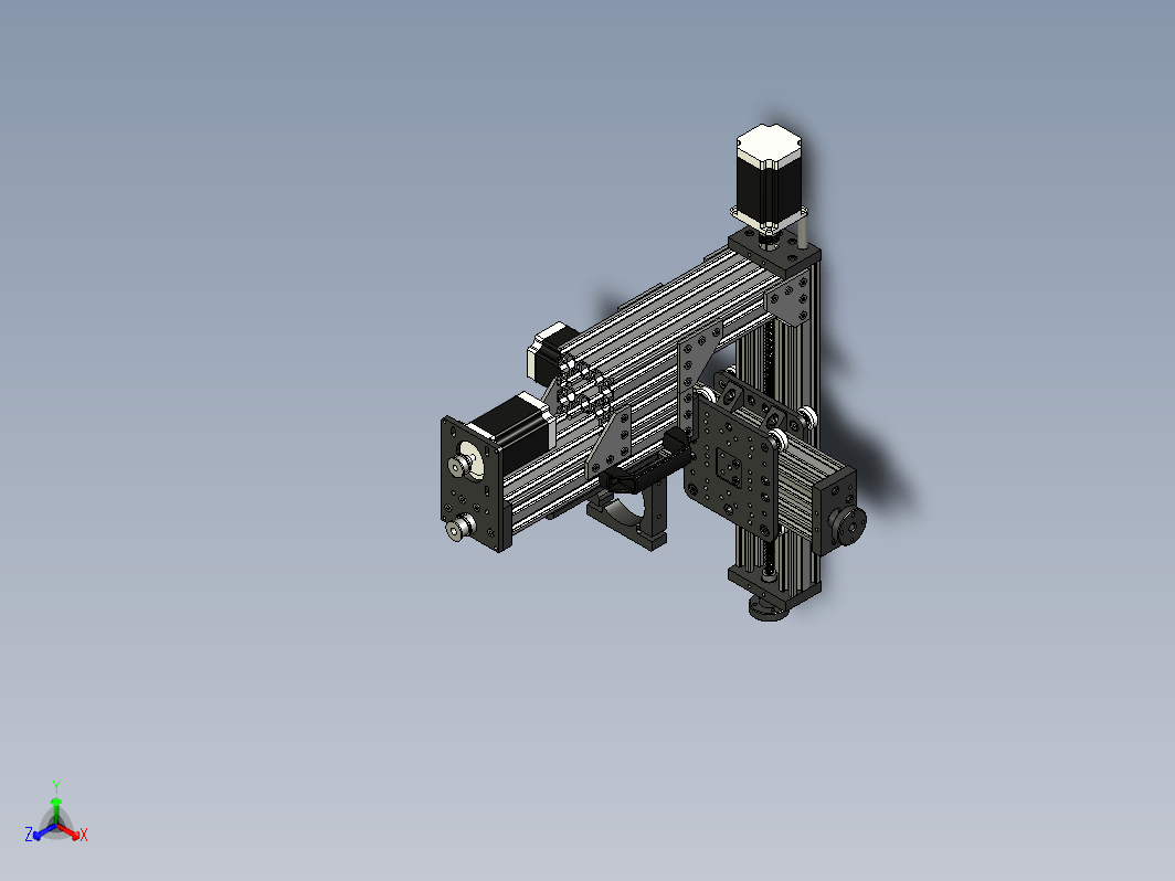 OpenBuilds小型铣床三轴机构