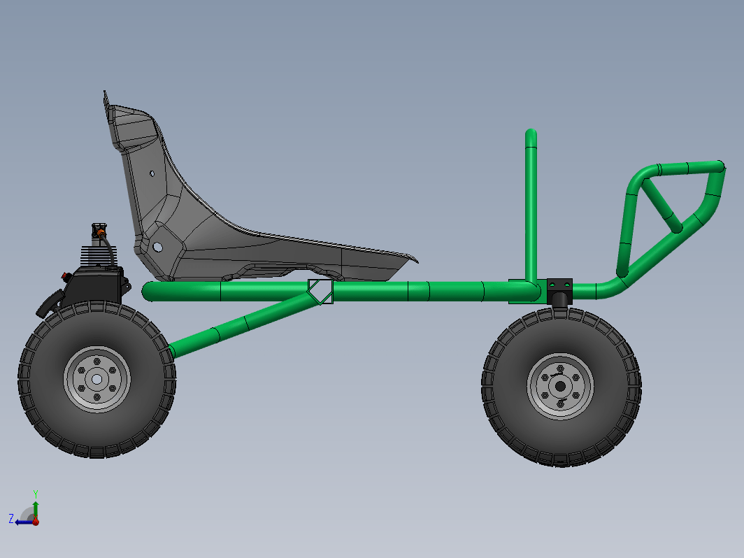 迷你轻型电动四轮玩具小车