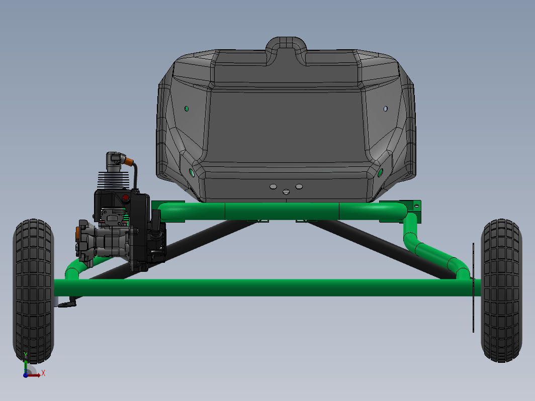 迷你轻型电动四轮玩具小车