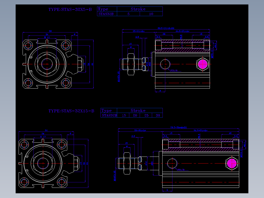 SDA气缸 83-STA-32-SW