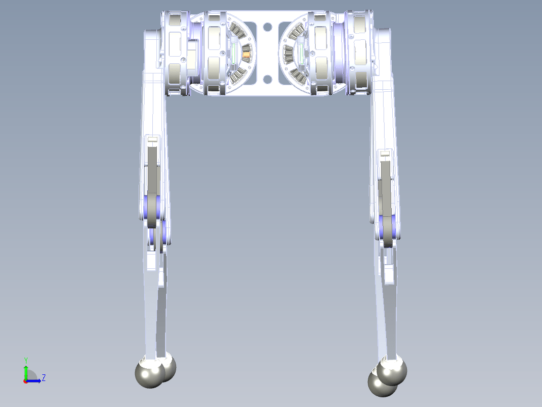 四足机器狗结构 Cheetah robots