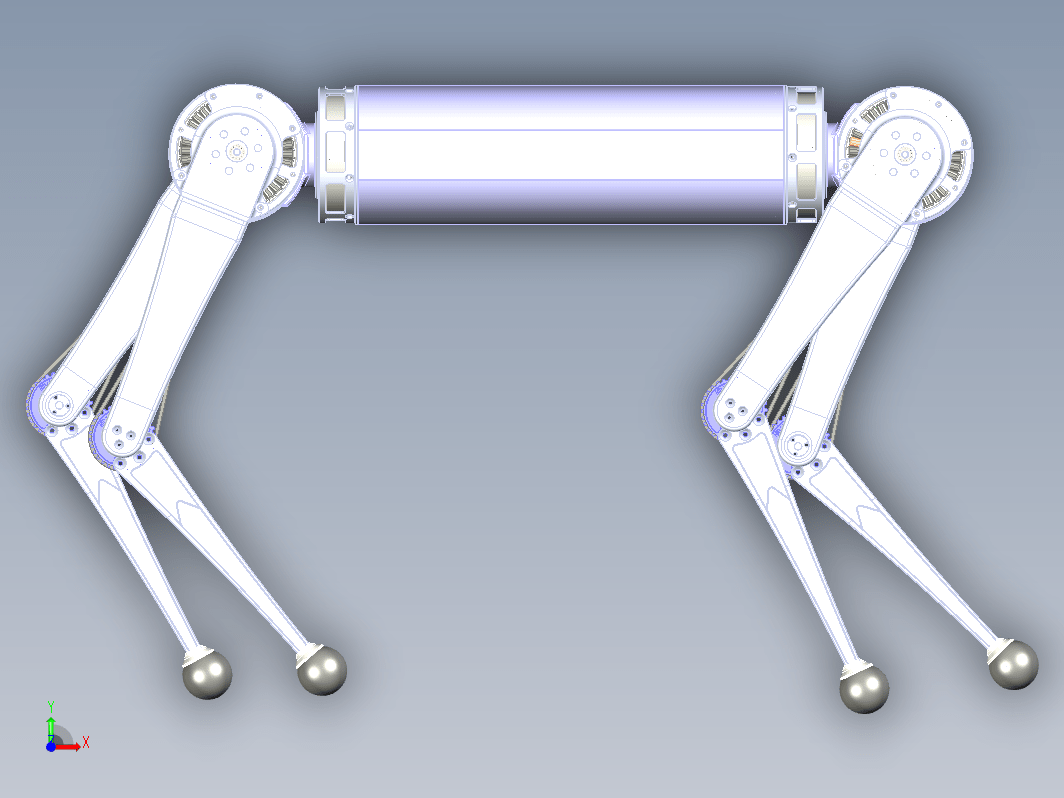 四足机器狗结构 Cheetah robots