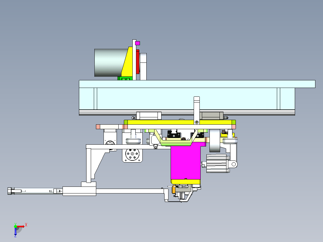 金属铜成型机构