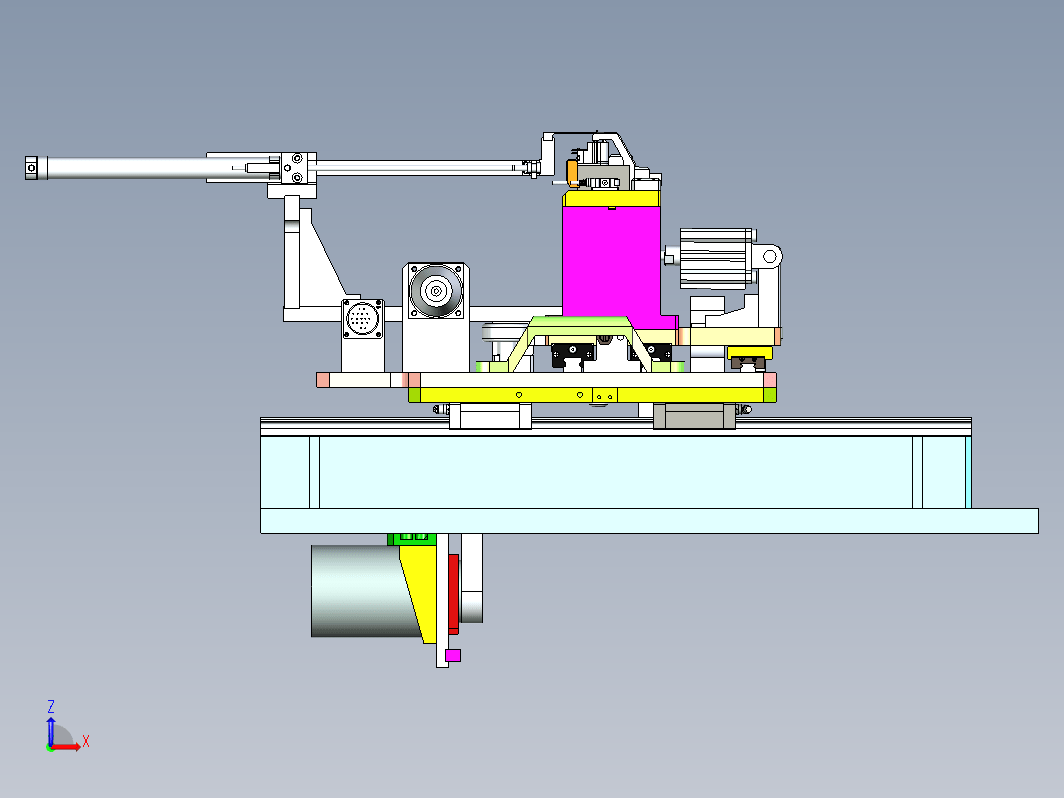 金属铜成型机构