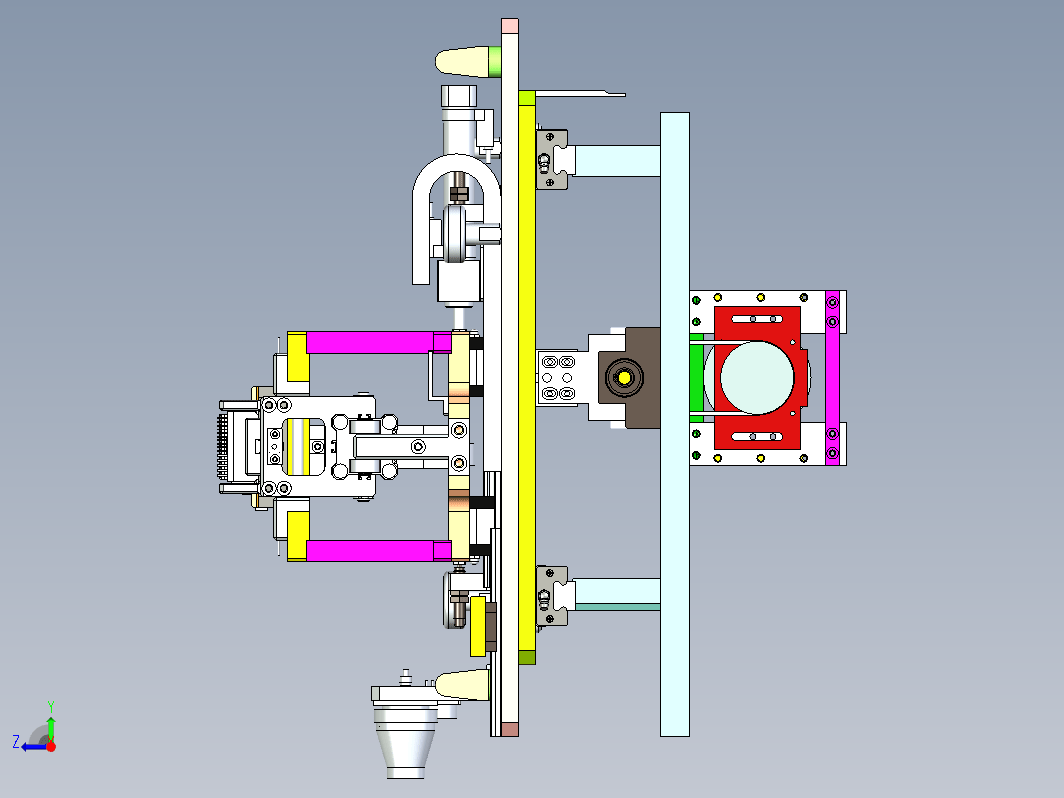 金属铜成型机构