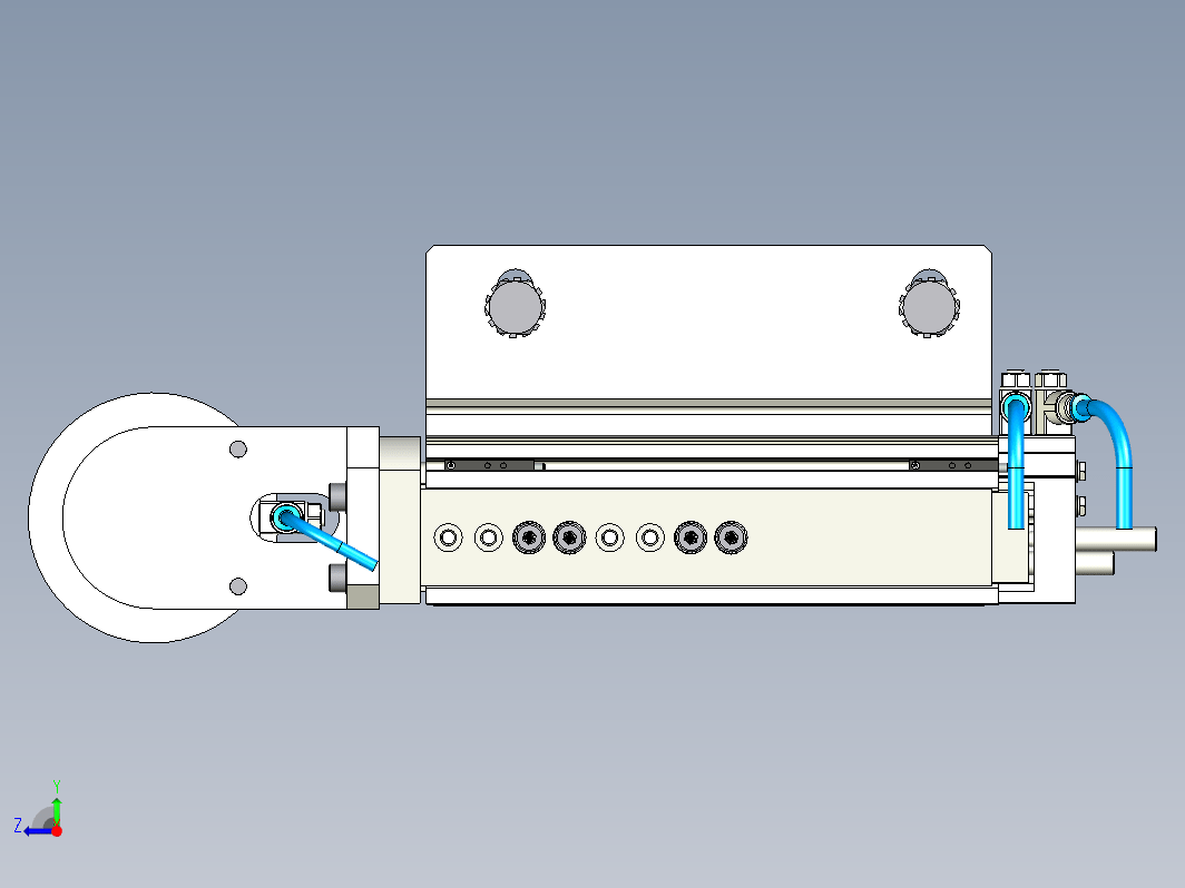 夹紧气动装置