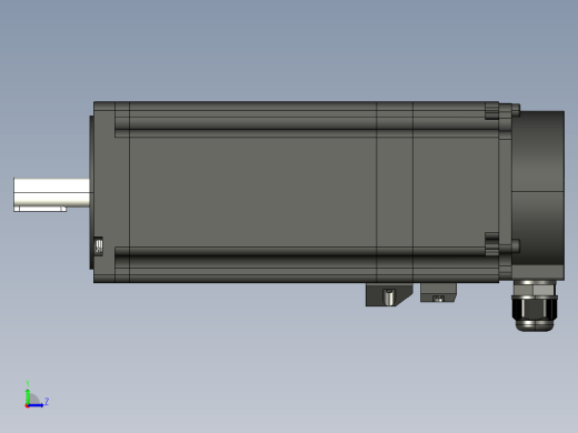 步进电机3D图86J18156EC-1000-SC-HZ缩略图