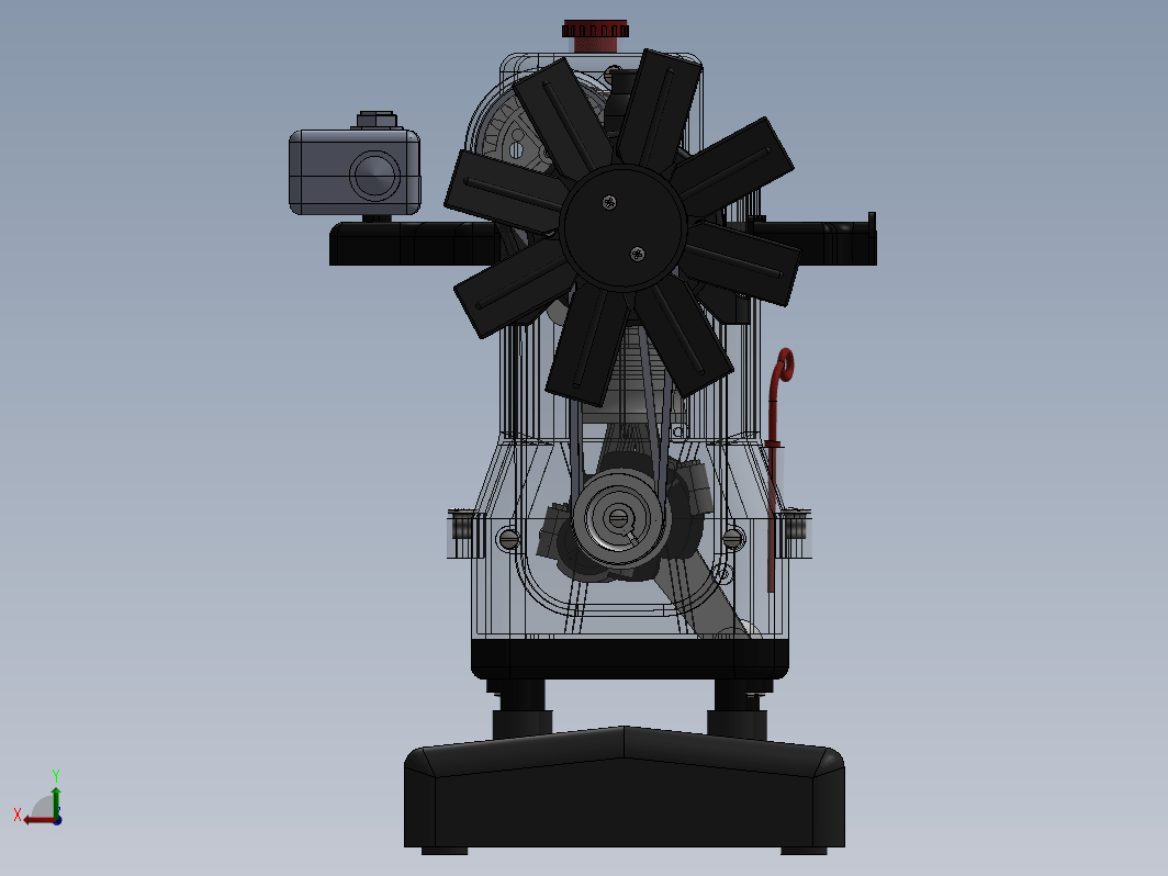 airfix四缸发动机结构