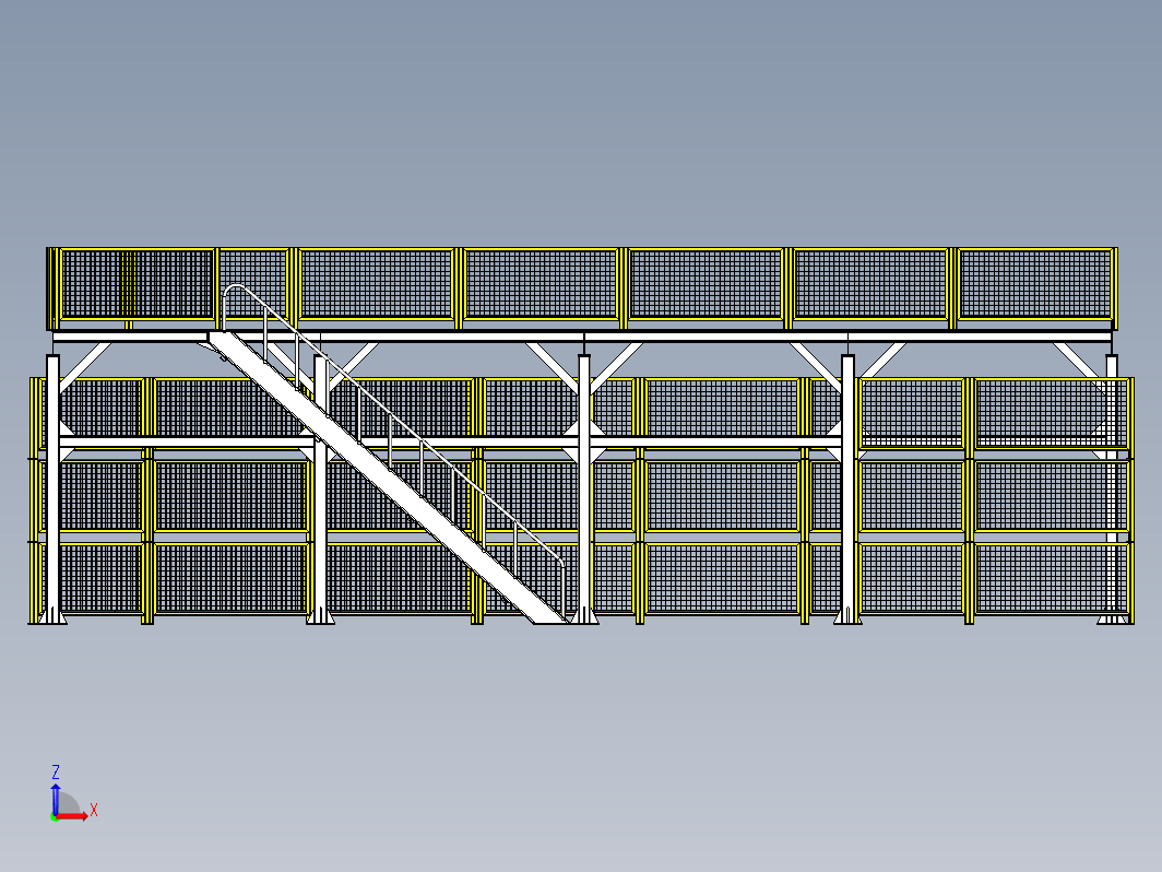 钢平台总成