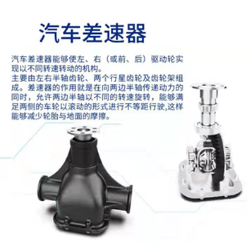 汽车差速器二维图