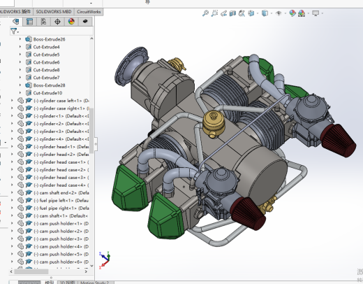 rotax 912 航空四缸发动机缩略图