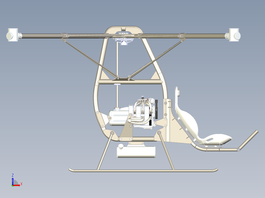 SFL四旋翼飞行器原型