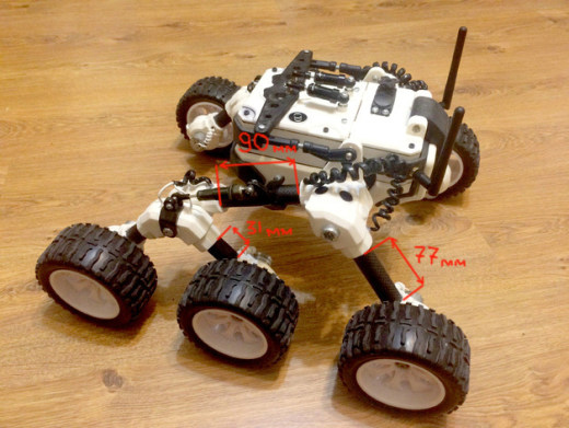 火星车Martian rover框架缩略图