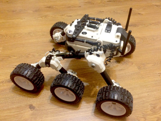 火星车Martian rover框架缩略图