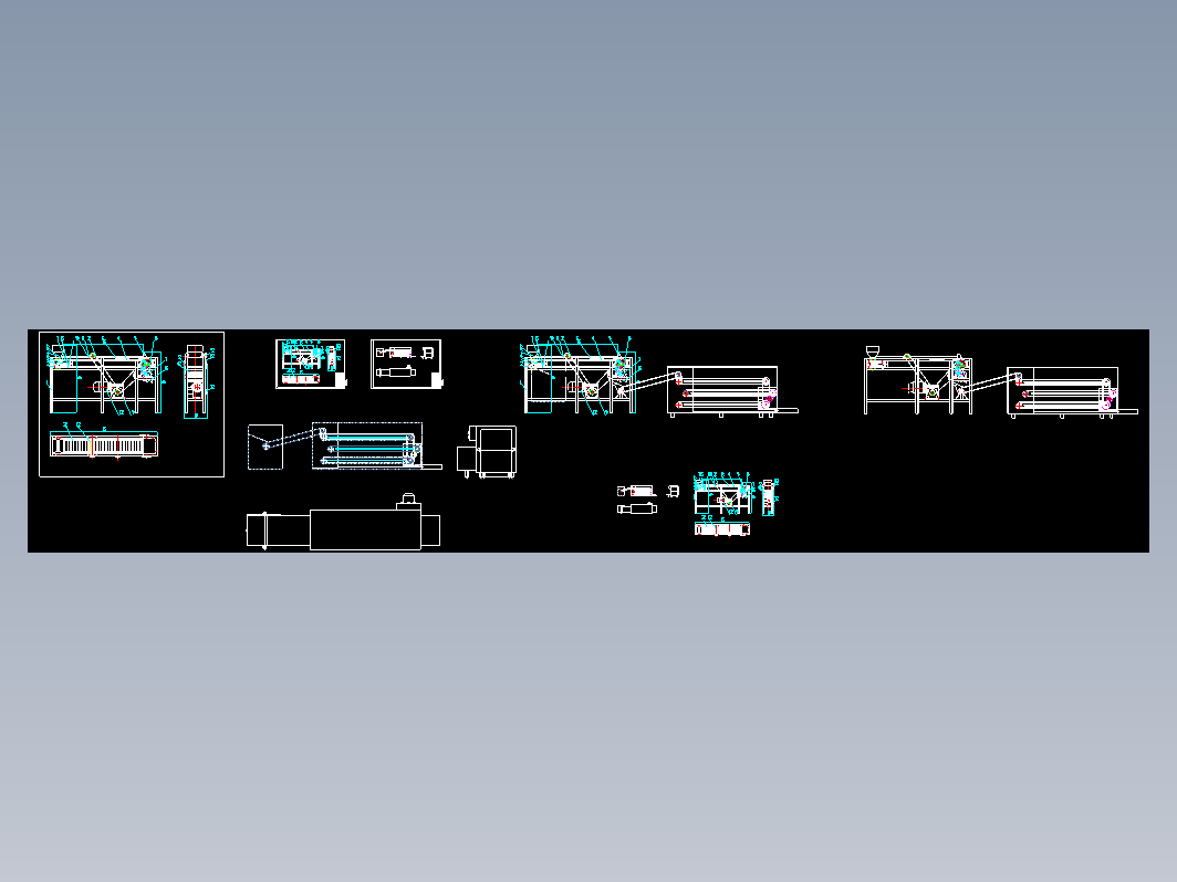 大枣切片烘干机+CAD+说明